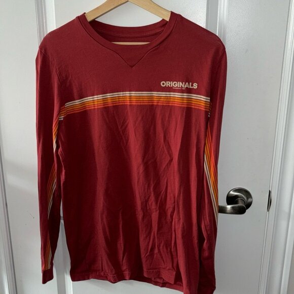 Jack & Jones Originals Men’s Regular Fit Graphic Shirt Long Sleeve - Picture 2 of 7